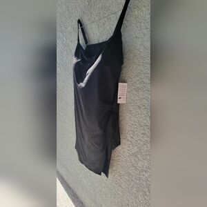 Lands' End Black Women's Swim Dress One Piece